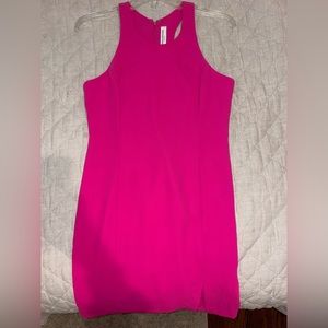 Amanda Uprichard pink sleeveless dress
